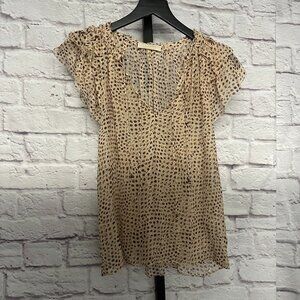 ULLA JOHNSON Marilyn ruffled polka-dot blouse